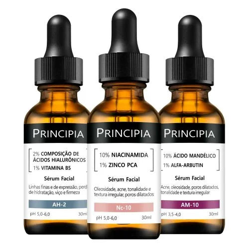 KIT NIACINAMIDA + MANDÉLICO + HIALURÔNICOS